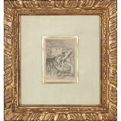 Lot 124 - Pierre-Auguste Renoir LE CHAPEAU EPINGLE (3E...