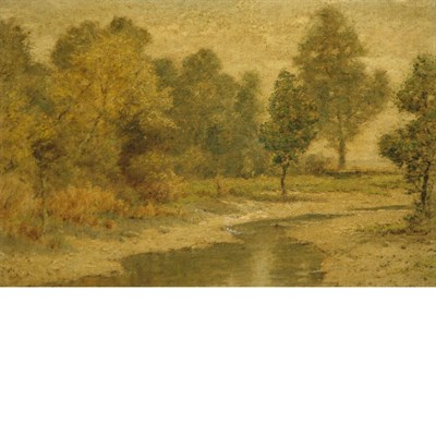 Lot 20 - Albert Babb Insley American, 1842-1937 Autumn...