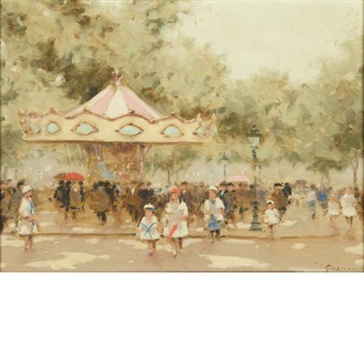 Lot 34 - Andre Gisson American, 1921-2003 Carousel,...