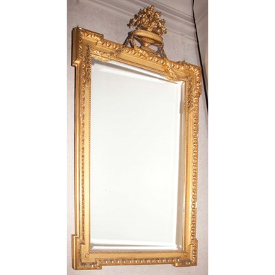 Lot 403 - Neoclassical Style Gilt-Wood Mirror Height 62...