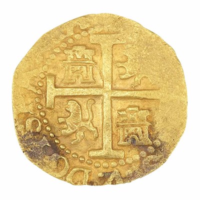Lot 221 - Peru, 1708-H, Lima, Gold Cob 8 Escudos, Rf. 7...