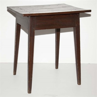 Lot 208 - Federal Pine Table 19th Century The...
