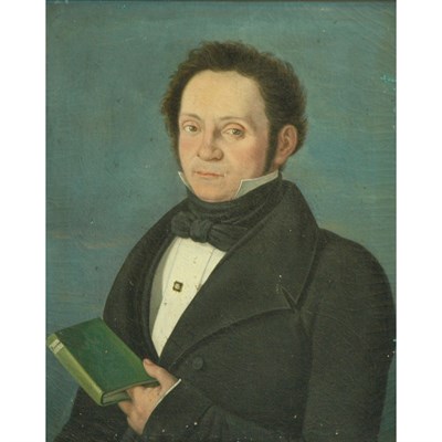 Lot 78 - Danish School 19th Century Portrait of a...