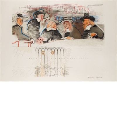 Lot 664 - Larry Rivers DUTCH MASTERS Color lithograph...