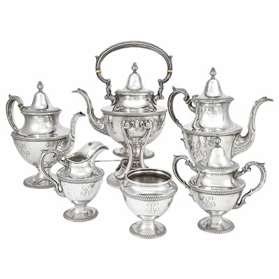 Lot 249 - M. Fred Hirsch Co. Inc. Sterling Silver Coffee...