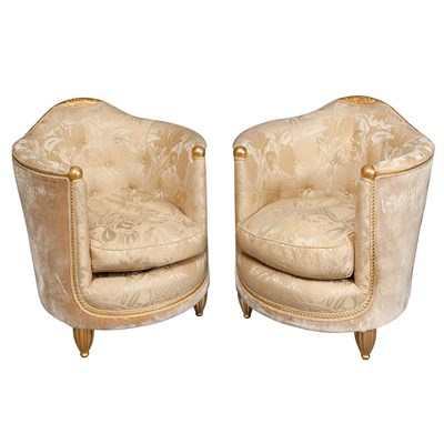 Lot 210 - Maurice Dufrene French, 1876-1955 Pair of...
