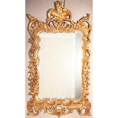 Lot 123 - Italian Rococo Style Gilt-Wood Mirror Height...