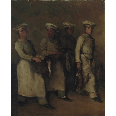 Lot 16 - Theodule Auguste Ribot French, 1823-1891 The...