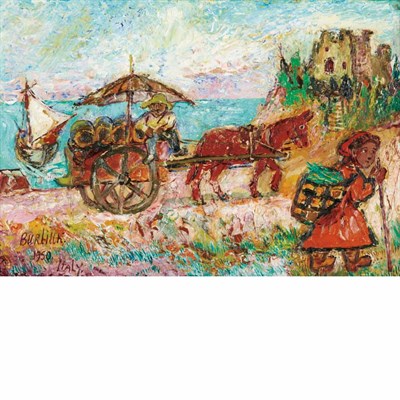 Lot 373 - David Burliuk Russian/American, 1882-1967...
