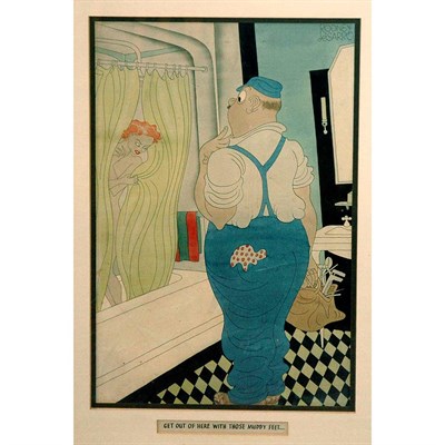Lot 38 - Rodney DeSarro American, 1908-1988 Get Out of...