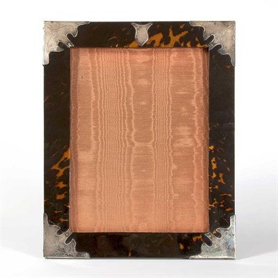 Lot 1210 - English Tortoise Shell and Silver Frame Height...