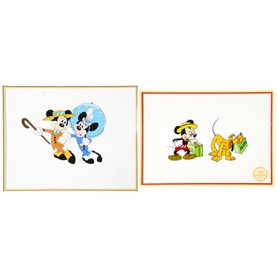 Lot 1577 - [DISNEY, WALT] Group of two Disney animation...