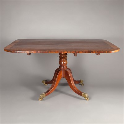 Lot 585 - Regency Mahogany Breakfast Table Height 28 1/2...