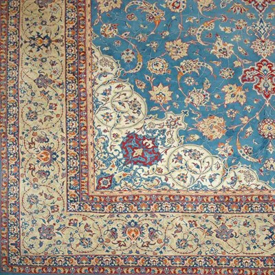 Lot 523 - Nain Carpet Central Iran, mid 20th century The...