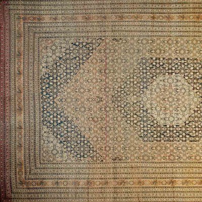 Lot 526 - Tabriz Carpet Northwest Persia, circa 1900 The...