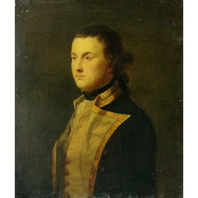 Lot 3 - Circle of John Singleton Copley Portrait of an...