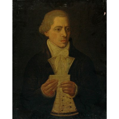 Lot 89 - Italian School 18th/19th Century Man Reading a...