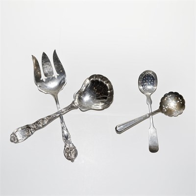 Lot 1331 - Miscellaneous Group of Sterling Silver Serving...