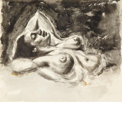 Lot 14 - Dox Thrash American, 1893-1965 Reclining Nude...