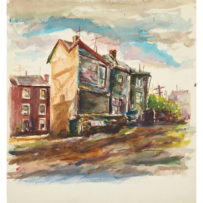 Lot 13 - Dox Thrash American, 1893-1965 City Houses...