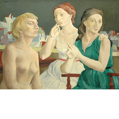 Lot 78 - Alfred Russell American, 1920-2007 Les Dames...