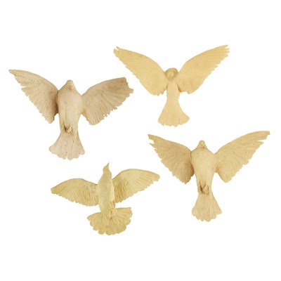Lot 81 - Frank Gallo American, b. 1933 Doves, 1968 Each...