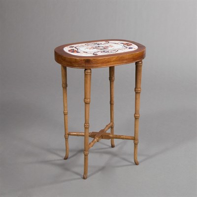 Lot 1442 - Chinese Export Porcelain Mazarine on Stand...