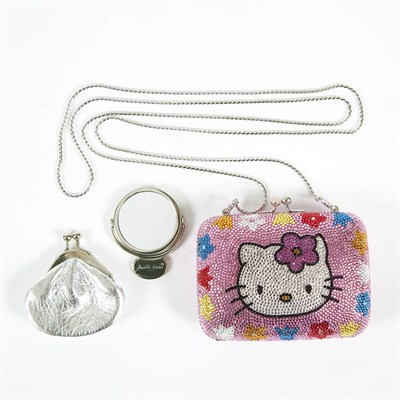 Lot 1620 - Judith Leiber Hello Kitty Clutch Comprising...