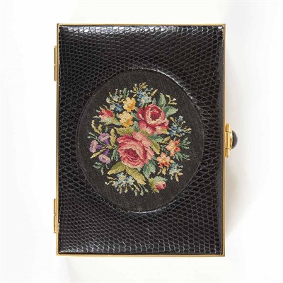 Lot 1619 - Judith Leiber Floral Clutch