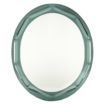 Lot 146 - Style of Fontana Arte Mirror Glass, mirror and...