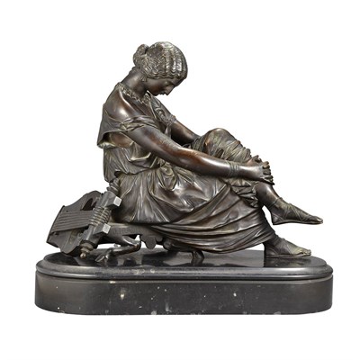 Lot 797 - Bronze Figure of Sappho After a model by...