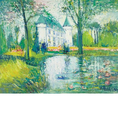 Lot 2 - Yolande Ardissone French, b. 1927 Chateau de...