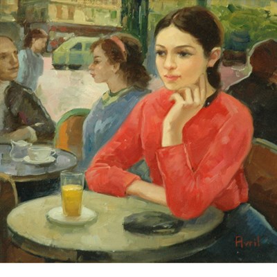 Lot 3 - Madeleine Avril French, b. 1954 Afternoon...