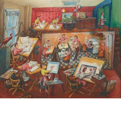 Lot 77 - Lucille J. Corcos American, 1908-1973 The Art...