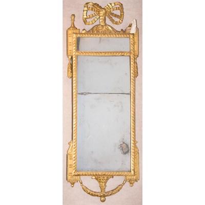Lot 505 - Italian Neoclassical Style Gilt-Wood Mirror...