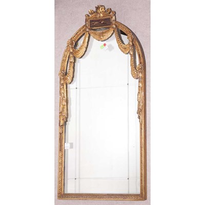 Lot 344 - Georgian Style Gilt-Wood Mirror Height 46...