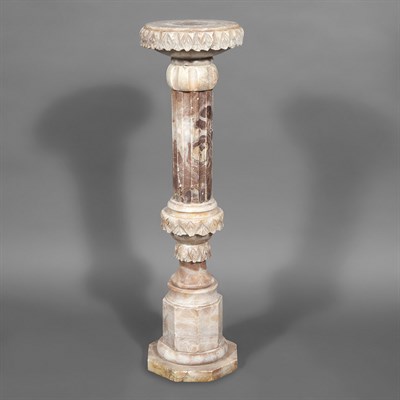 Lot 269 - Neoclassical Style Hardstone Pedestal The...