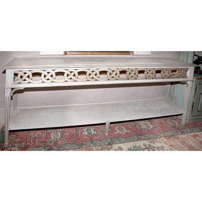 Lot 204 - Neoclassical Style Painted Wood Console Height...