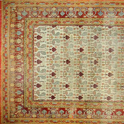 Lot 527 - Khotan Carpet East Turkestan, circa 1930 The...