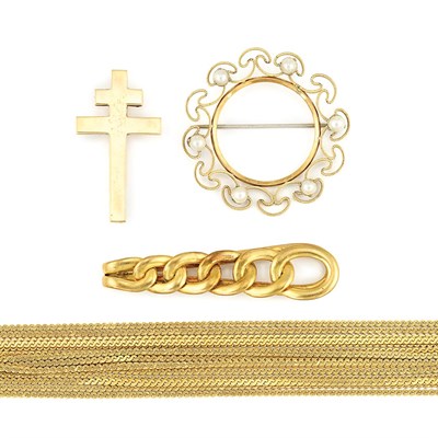 Lot 845 - Group of Jewelry and Gentleman's Items