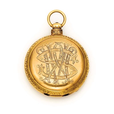 Lot 191 - Gold Hunting Case Pocket Watch
