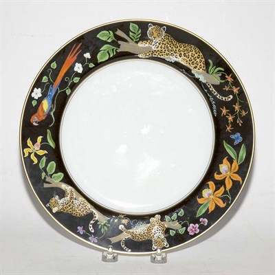 Lot 551 - Set of Eight L.Chase Jaguar Decorative...