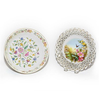 Lot 340A - Minton Porcelain Bowl Diameter 8 3/4 inches;...