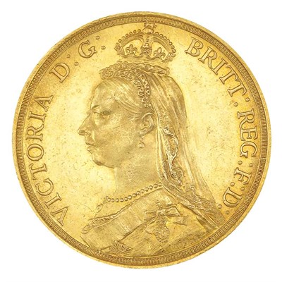 Lot 167 - Great Britain, Victoria 1887 2 Pounds, Fr. 391...