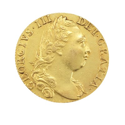 Lot 161 - Great Britain, George III, 1774 Guinea, Large...