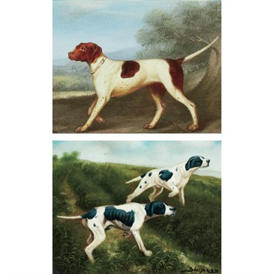 Lot 260 - 20th Century School Two Pointers and Pointer...