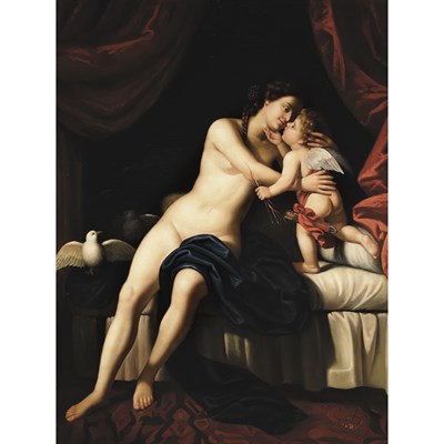 Lot 242 - L. Ladd 20th/21st Century Venus Embracing...