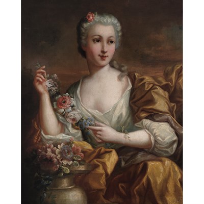 Lot 236 - French School 18th/19th Century Portrait of a...