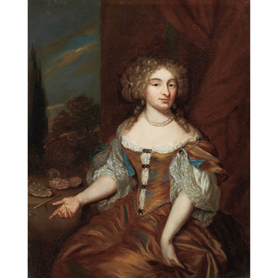 Lot 210 - Circle of Pierre Mignard Portrait of a Lady...
