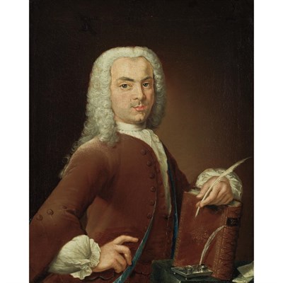 Lot 232 - Italian School 18th Century Portrait of a...